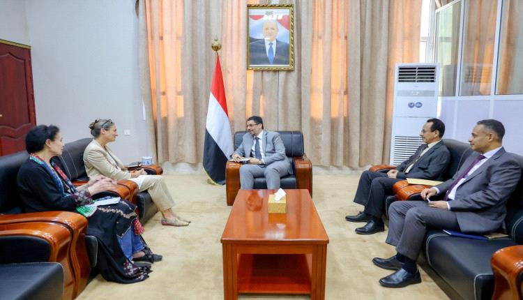 رئيس الوزراء يستقبل في عدن سفيرة هولندا لدى اليمن
