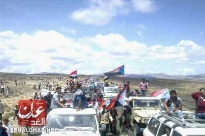 الآلاف بيافع يدشنون احتفالات ذكرى هزيمتهم لوحدات من الجيش اليمني (صور)