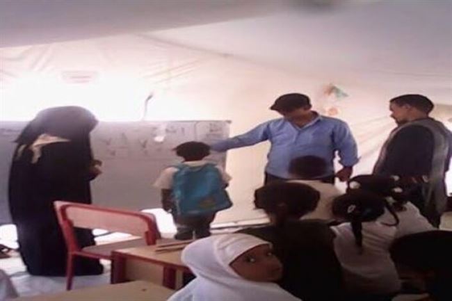 مديرا عام مكتب التربية – ابين وخنفر يقومان بزيارة ميدانية الى مدرسة الشهيد محمد الدرة