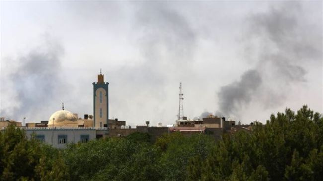 ليبيا.. طائرة مجهولة تقصف مواقع للميليشيات في طرابلس