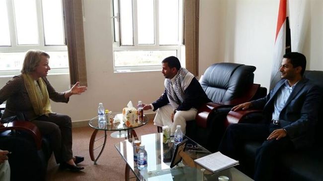 مصدر غربي : رئيسة بعثة الاتحاد الأوربي بصنعاء أبلغت الحوثيين ان التهديد بمهاجمة صنعاء (مرفوض)