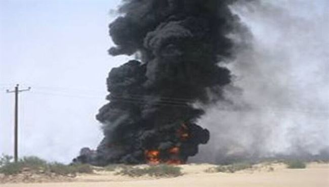 تقرير رسمي :عائدات اليمن من النفط تواصل تراجعها بسبب الاعتداءات على انابيب نقل الخام بمأرب