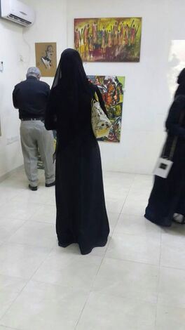 تواصل فعاليات معرض ومسابقة " فن السلام " في عدن
