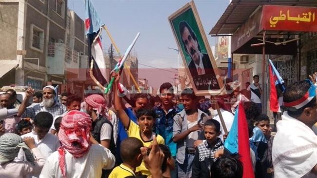 الحراك الجنوبي بخنفر يطالب باطلاق سراح معتقليه في سجون الحكومة