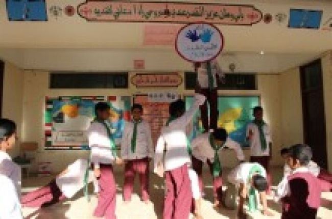 حضرموت : مدارس بن محفوظ بالهجرين  تحتفل باليوم العالمي لغسل اليدين