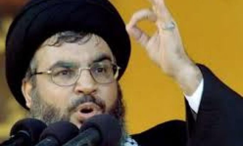 زعيم حزب الله اللبناني يقول إنه لا يريد الحرب مع اسرائيل لكن لا يخشاها