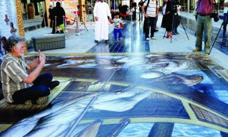 دبي تطلق أول مهرجان للفن ثلاثي الأبعاد