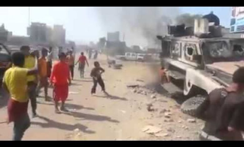 مقتل 3من جنود القوات الموالية للحوثيين واعطاب مدرعة بدار سعد