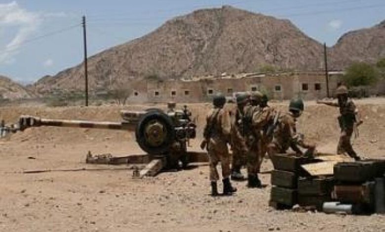 لودر : اشتباكات مسلحة بين جنود هاربين من الحرس الجمهوري وبين عناصر ميليشيات الحوثي