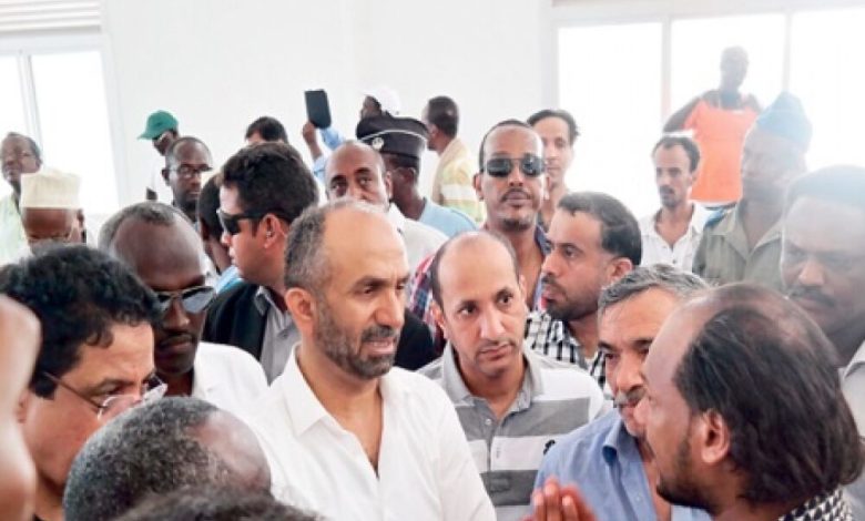 وفد من البرلمان الإماراتي يزور مخيماً للاجئين اليمنيين في جيبوتي