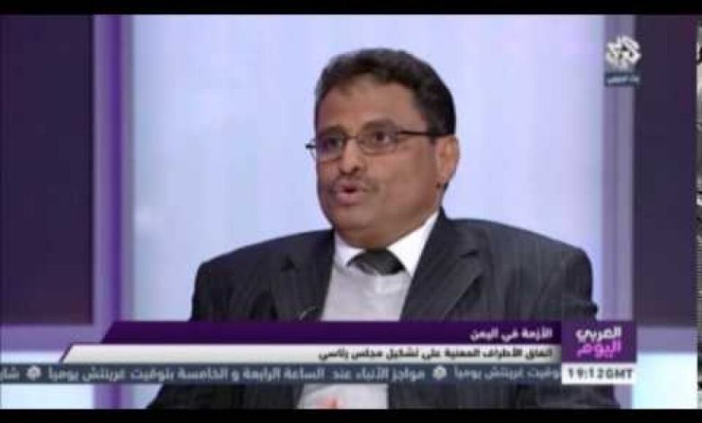 القيادي صالح الجبواني : مزاعم الحوثيين بمطاردة هادي والقاعدة في الجنوب باطلة