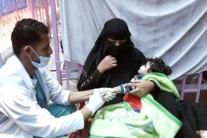 تقرير أممي يكشف ارتفاع حالات الإصابة بالكوليرا في اليمن
