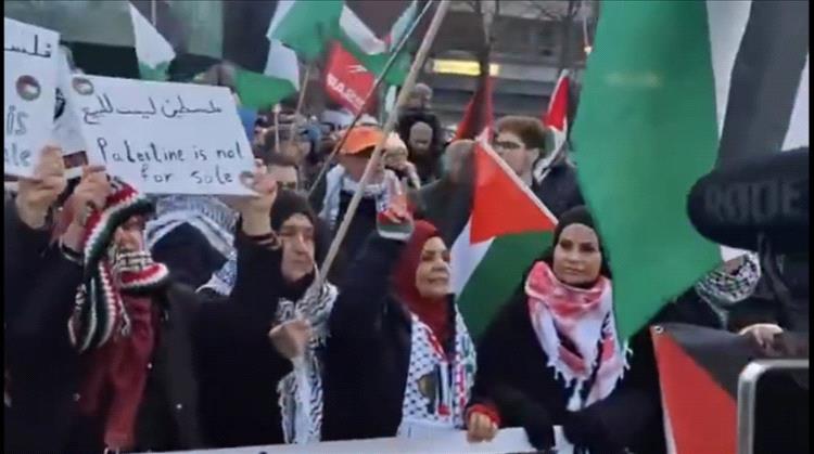 فلسطين ليست للبيع.. مظاهرات حاشدة بأستراليا وألمانيا وإنجلترا لنصرة غزة