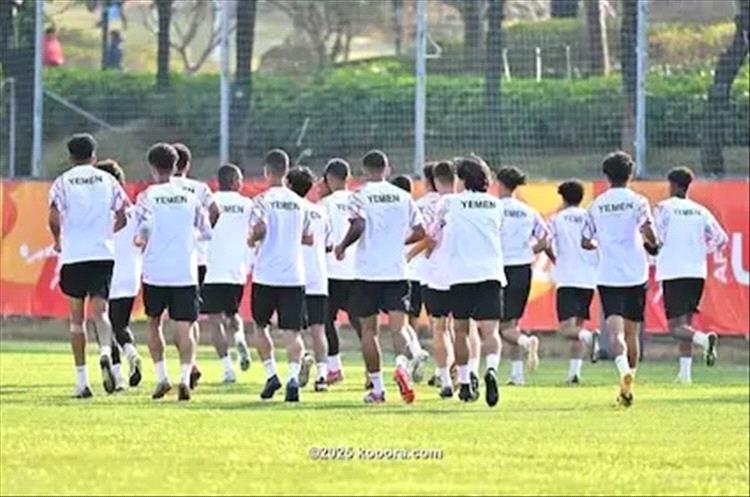 منتخب شباب اليمن يخوض تدريبه الأول في الصين