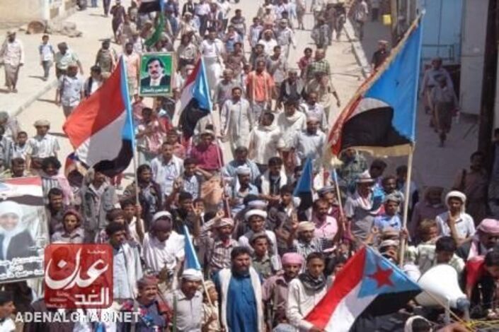 مسيرة جماهيرية بشبوة احياء  ليوم الأسير الجنوبي وتجديدا لرفض الجنوبيين لحوار صنعاء(صور)